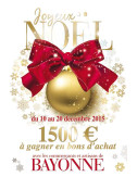 Affiches A2 (42x59,4 cm) Joyeux Noël Joyeuses Fêtes boule or