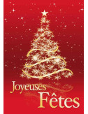 Guirlandes intérieures spécifiques Joyeuses Fêtes Sapin Or