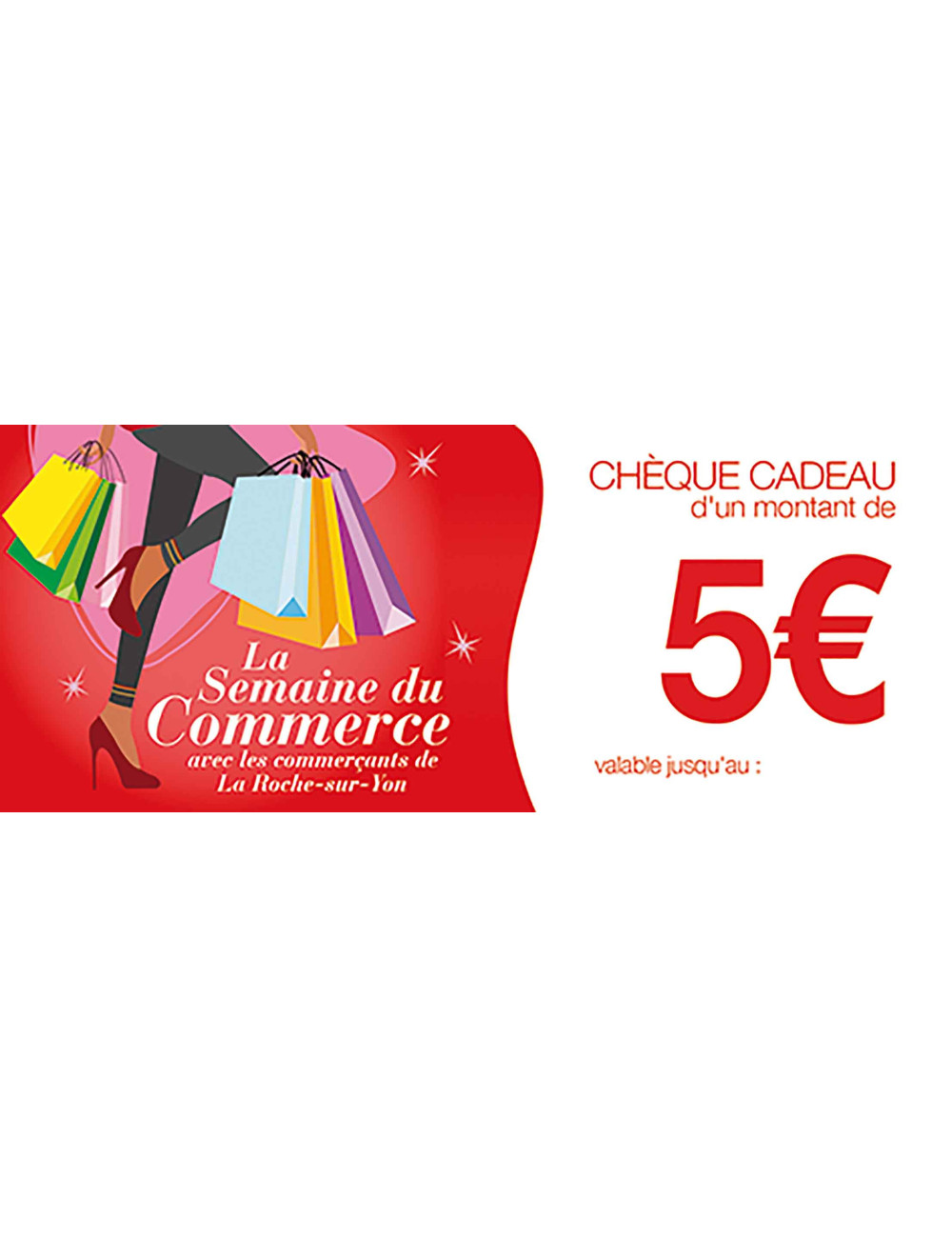 Chèques cadeaux classiques La Semaine du Commerce