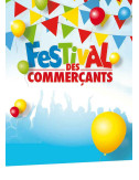 Affiches A2 (42x59,4 cm) Le Festival des commerçants