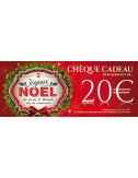 Chèques cadeaux classiques Joyeux Noël Couronne