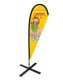 Winflag 155 cm lame