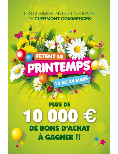 Affiches A2 (42x59,4 cm) Fête du Printemps