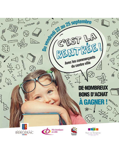 Tickets de tombola 10x10 Spécial Rentrée