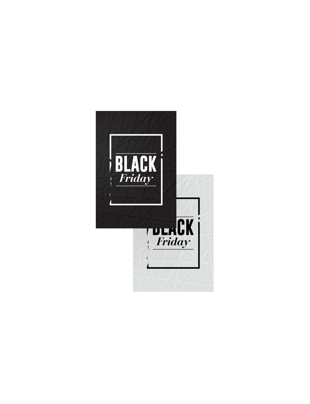 Guirlande fanions Black Friday