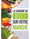 Affiche suspendu Semaine bio