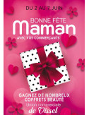 Affiche suspendu Bonne Fête Maman rose