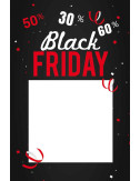 Etiquettes 8,5x5,5 cm -100 ex Black Friday Promos