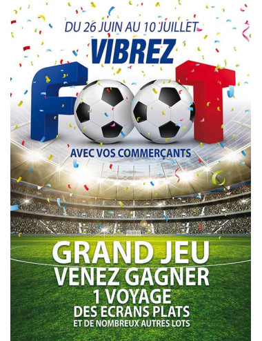 Affiches A3 (30x42 cm) Vibrez Foot