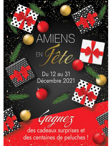 Affiches A2 (42x59,4 cm) Cadeaux Noir et Rouge