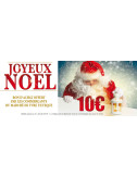 Chèques cadeaux classiques Joyeux Noël Père Noël lanterne