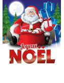 Affiches A2 (42x59,4 cm) Joyeux Noël Père Noël BD