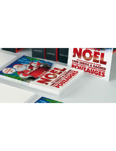 Tracts 15x21 Joyeux Noël Père Noël BD