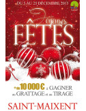 Tracts 15x21 Joyeuses Fêtes boules Rouge