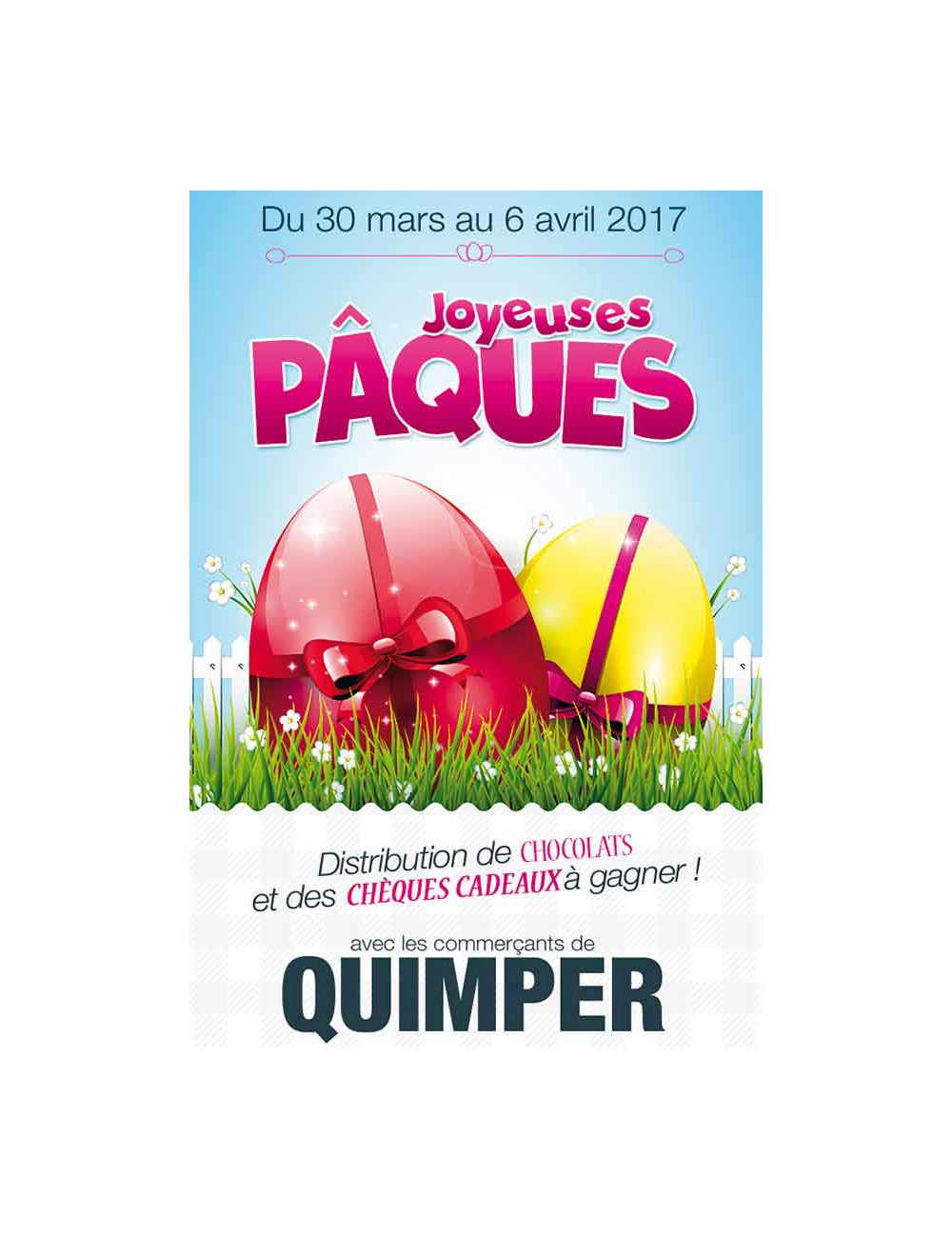 Tracts 21x29,7 Joyeuses Pâques