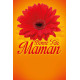 Affiches A3 (30x42 cm) Bonne Fête Maman fleur rouge