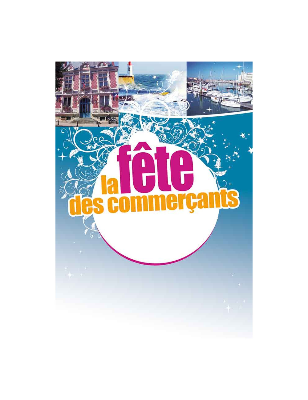 Affiches A2 (42x59,4 cm) Fête des commerçants