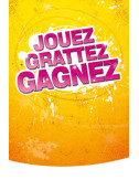 Affiches A3 (30x42 cm) Jouez Grattez Gagnez