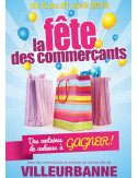 Affiches A3 (30x42 cm) Fête des commerçants