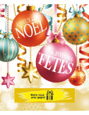 Affiches A3 (30x42 cm) Joyeux Noël Joyeuses fêtes