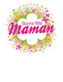 Affiches A2 (42x59,4 cm) Bonne Fête Maman papillon