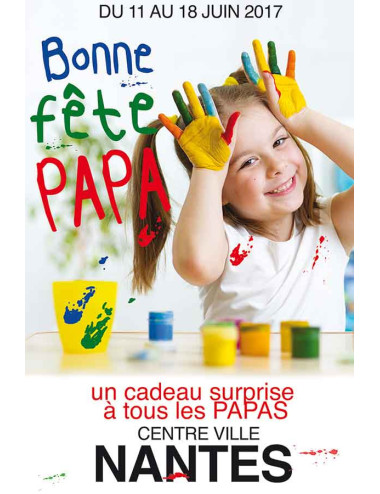 Affiches A3 (30x42 cm) Bonne Fête Papa