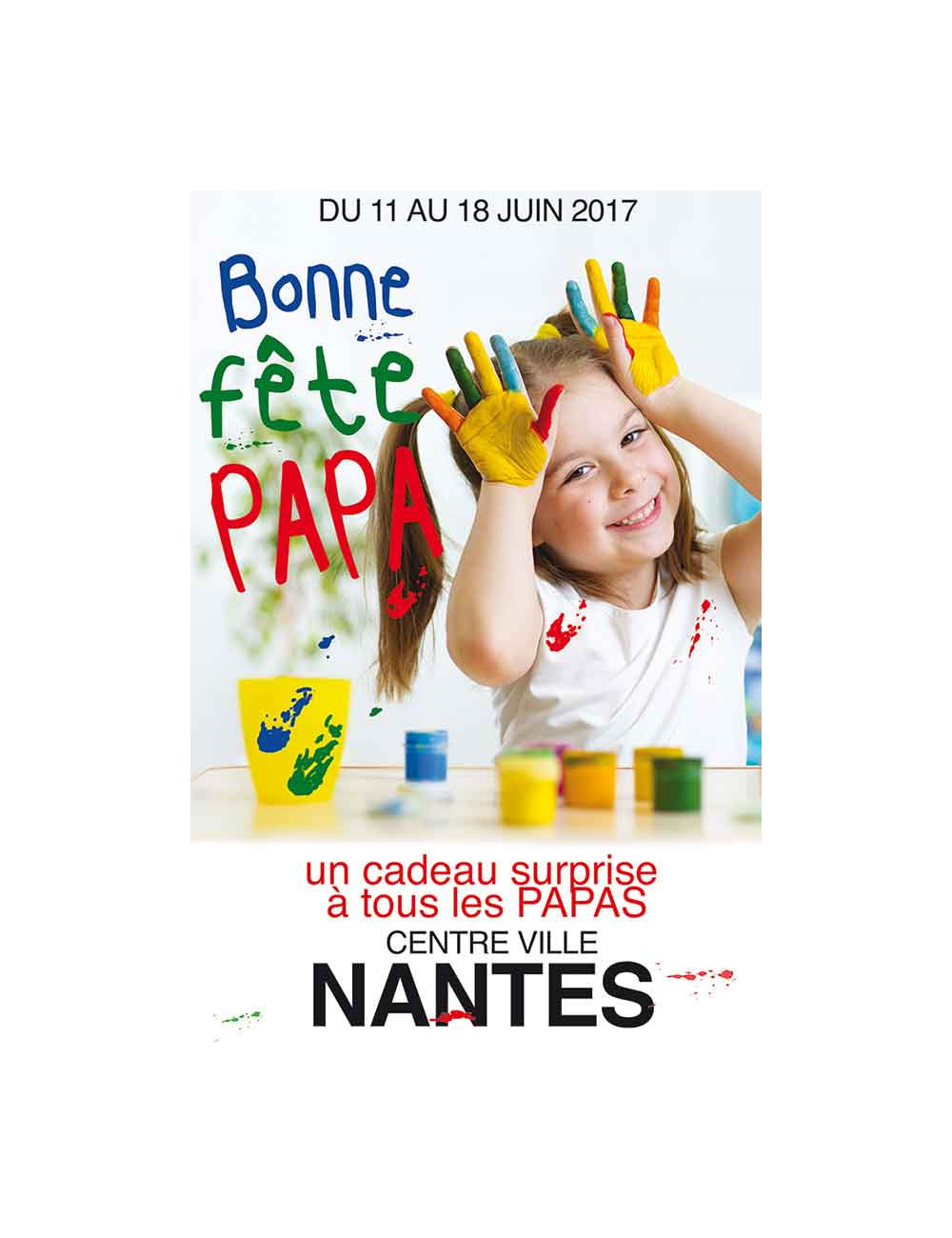 Affiches A2 (42x59,4 cm) Bonne Fête Papa