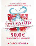 Affiches A2 (42x59,4 cm) Joyeuses Fêtes paquet cadeau multi