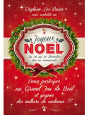 Guirlandes intérieures spécifiques Joyeux Noël Couronne