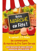 Affiches A2 (42x59,4 cm) Marché en Fête