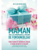 Affiches A2 (42x59,4 cm) Bonne Fête Maman Cadeau bleu