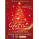 Tracts 15x21 Joyeuses Fêtes sapin or