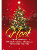 Affiches A2 (42x59,4 cm) Noël Sapin vert déco