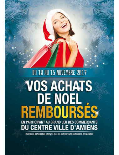 Affiches A2 (42x59,4 cm) Opération Achat Noël