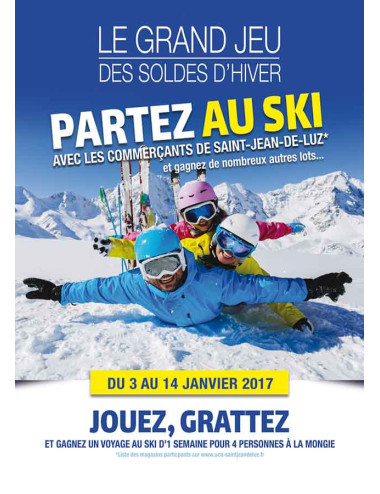 Affiches A2 (42x59,4 cm) Opération Ski