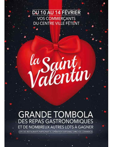 Affiches A2 (42x59,4 cm) Saint Valentin 2018