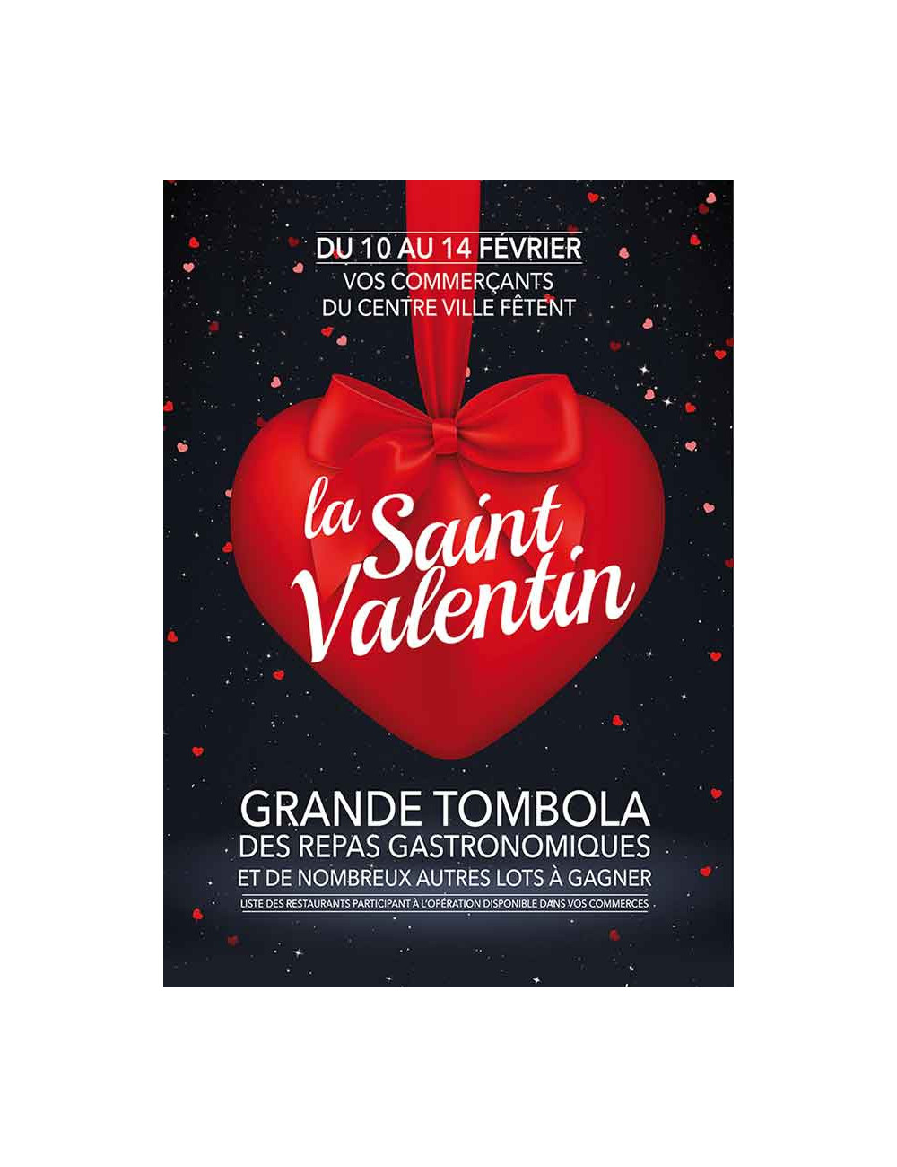 Affiches A2 (42x59,4 cm) Saint Valentin 2018