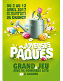 Affiches A2 (42x59,4 cm) Joyeuses Pâques arrosoir