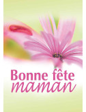 Affiches A2 (42x59,4 cm) Bonne Fête maman Gerbera