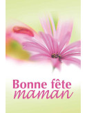 Drapeaux de façade spécifiques Bonne Fête maman Gerbera