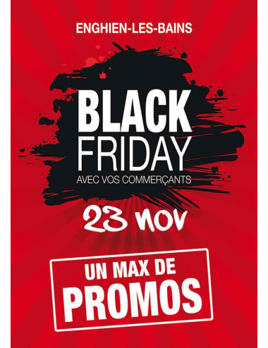 Affiches A2 (42x59,4 cm) Black Friday