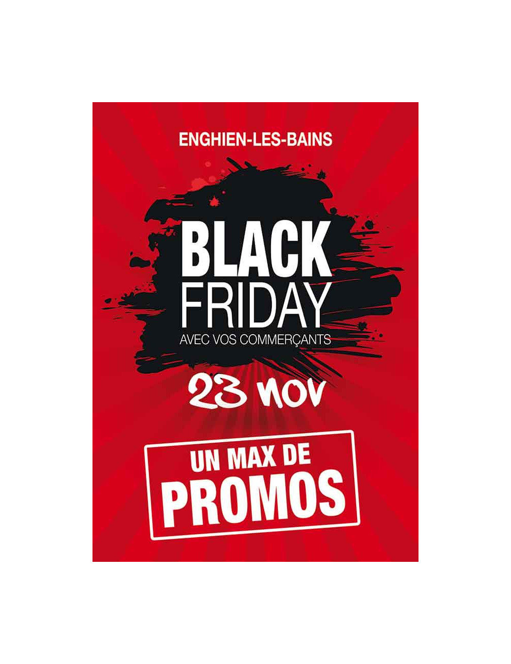 Affiches A2 (42x59,4 cm) Black Friday