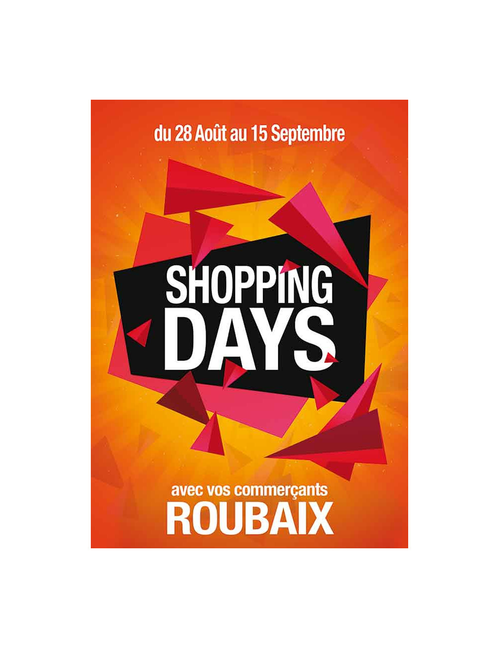 Affiches A2 (42x59,4 cm) Shopping Day