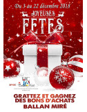 Affiches A2 (42x59,4 cm) Joyeuses Fêtes paquet cadeau