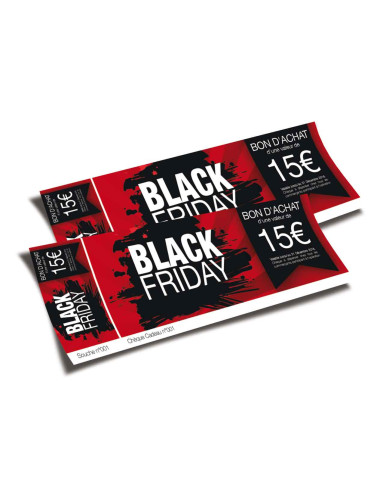 Chèques cadeaux classiques Black Friday