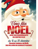 Affiches A2 (42x59,4 cm) Joyeux Noël Vegas