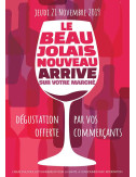 Affiches A2 (42x59,4 cm) Beaujolais 2019 verre