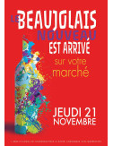 Affiches A2 (42x59,4 cm) Beaujolais 2019 art