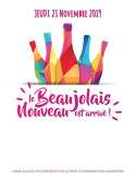 Affiches A2 (42x59,4 cm) Beaujolais 2019 pop