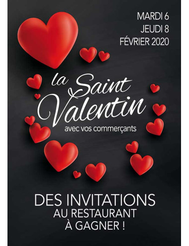 Affiches A2 (42x59,4 cm) Saint Valentin 2020-1